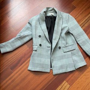 Plaid blazer
